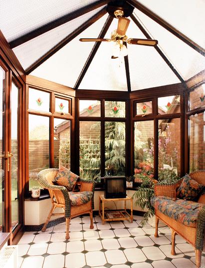 Wood Grain Conservatories at Trade Prices